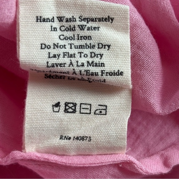 LOVESHACKFANCY Miri Dress in Coral Blaze Size Medium - Picture 6 of 6